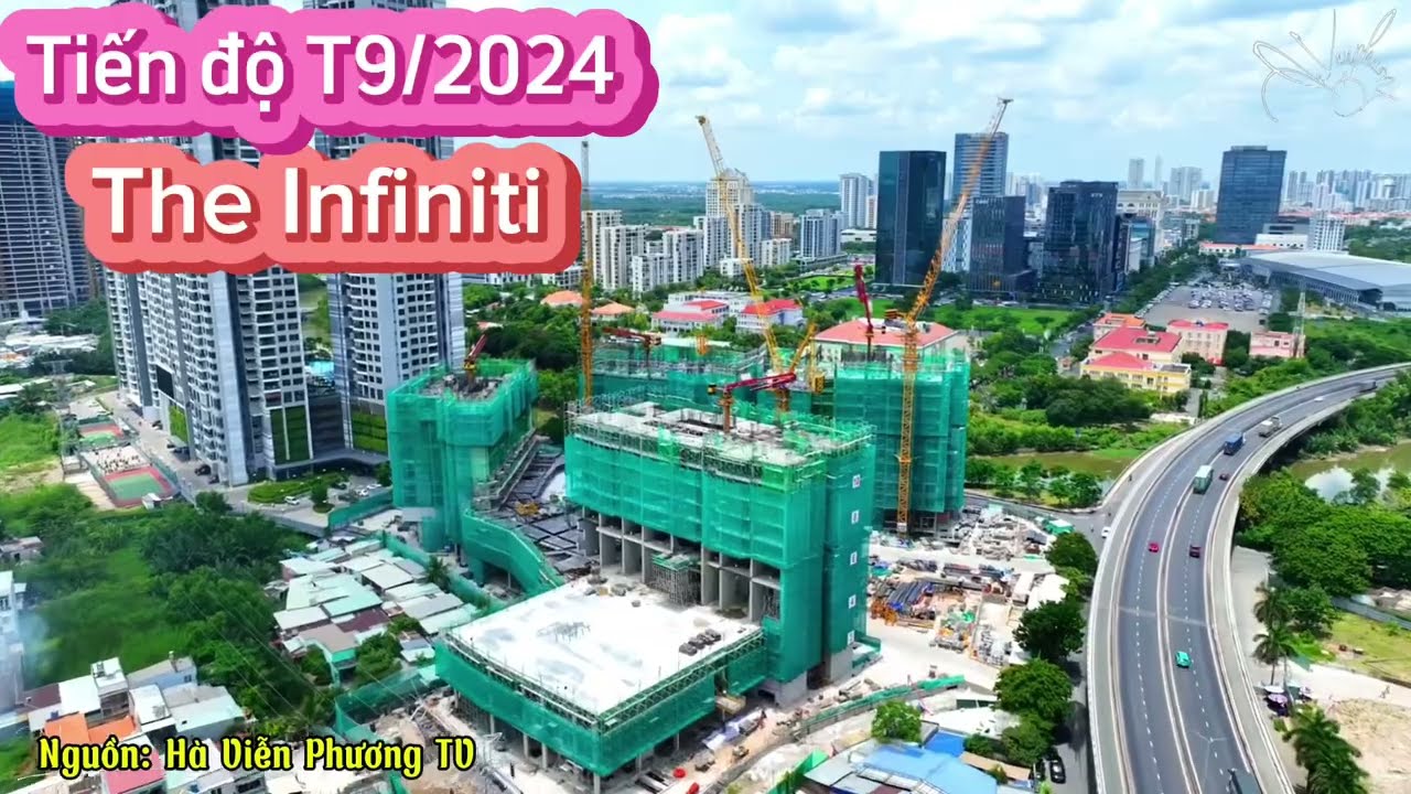 Tiến độ dự án The Infiniti Riviera Point quận 7 tháng 9/2024 - Keppel Land xây dựng đến đâu?