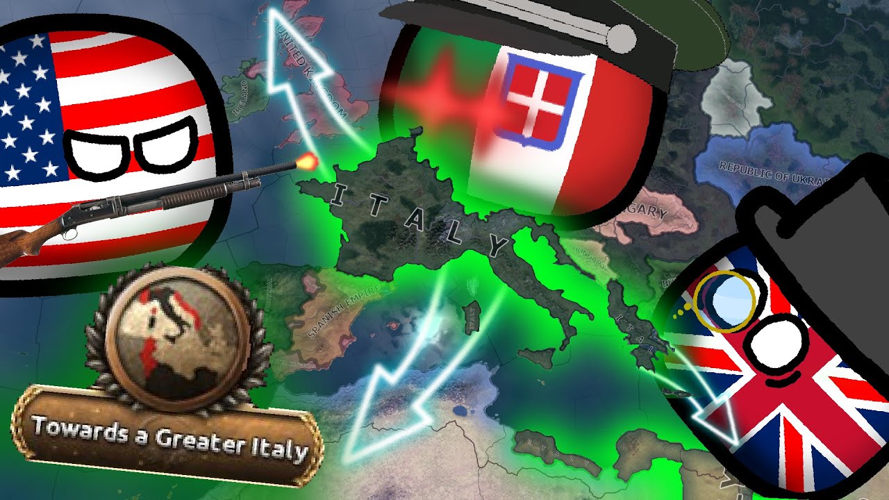 Towards A greater Italy!! Hoi4 but YOU choose!!