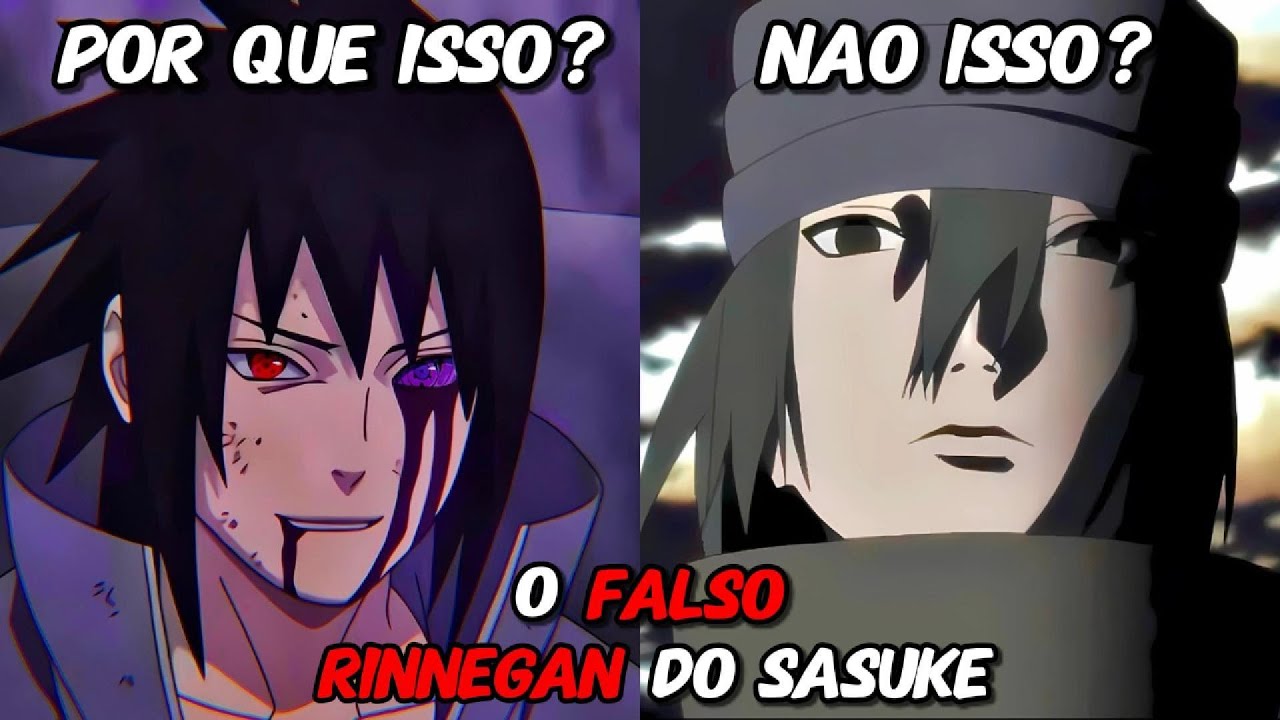 🇧🇷 Por que o Sasuke não consegue desativar o seu Rinnegan?