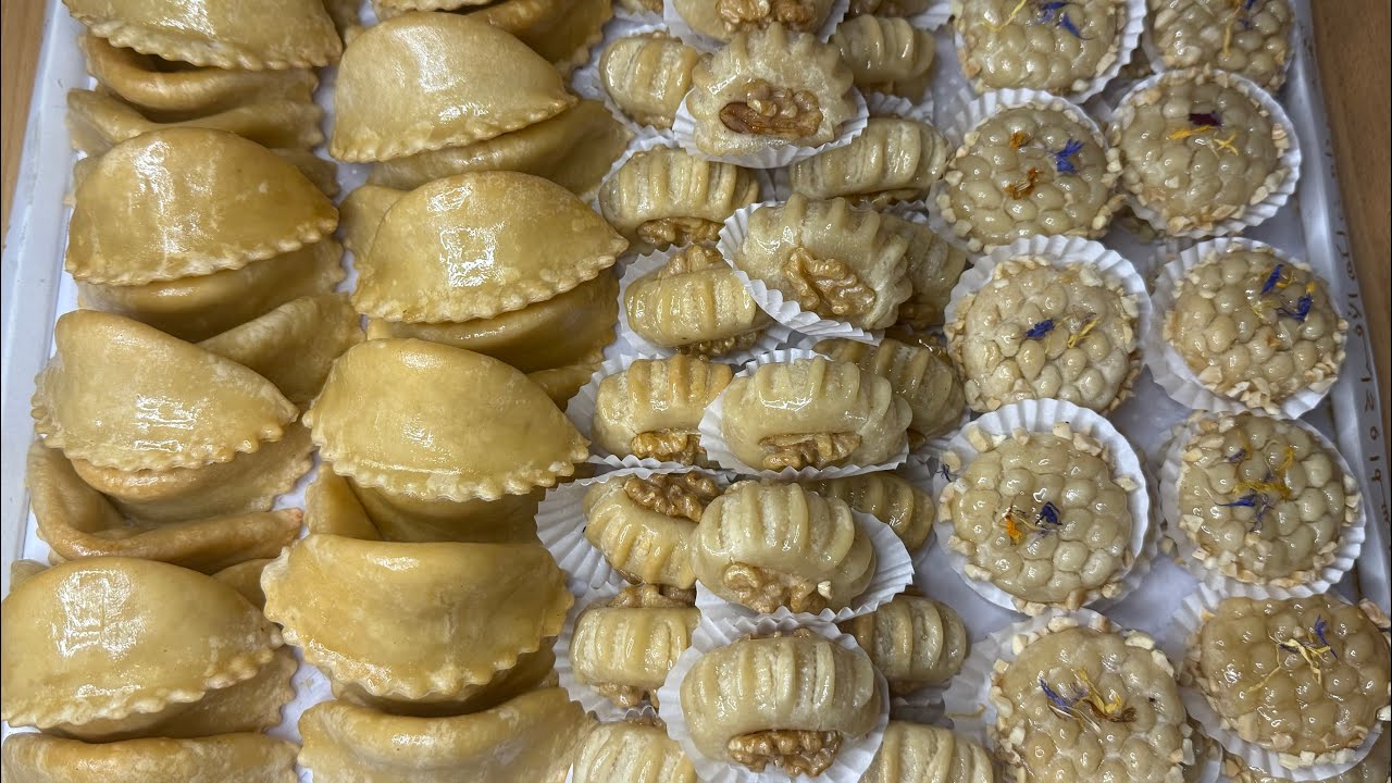 3 أشكال حلويات اللوز, عجين فتي وعقدة معلكة لجميع حلويات اللوز  🇲🇦😋l’impasto e la pasta di mandorle