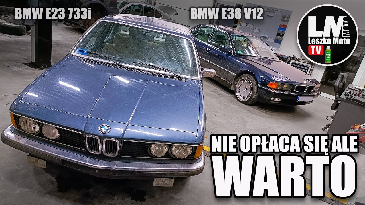 BWM 7 E23 lepsze od BMW E38 750i V12