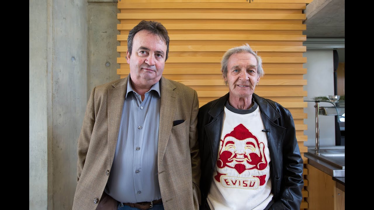 Gerry Conlon and Paddy Hill speaking at the University of Limerick, School of Law