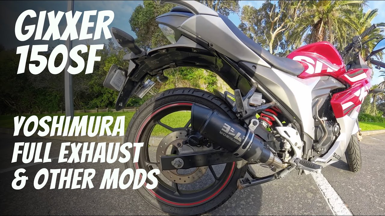Gixxer 150SF long-term review | Yoshimura full exhaust & other mods