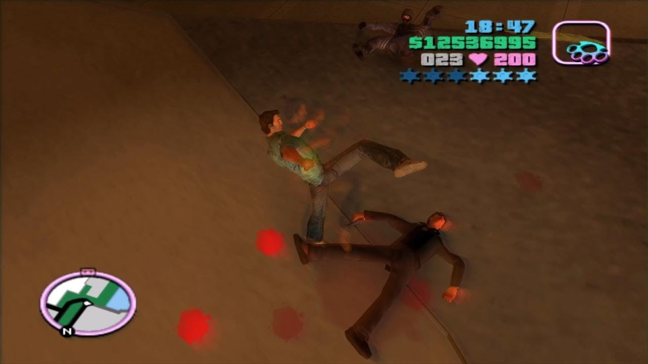 Grand Theft Auto: Vice City Fighting people, Part 61