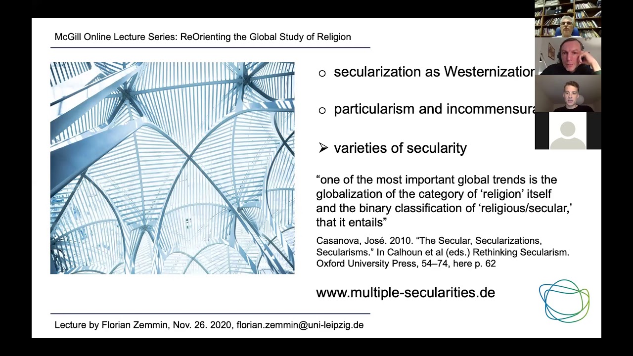 The Secular in Middle East and Islamicate History by Dr Florian Zemmin
