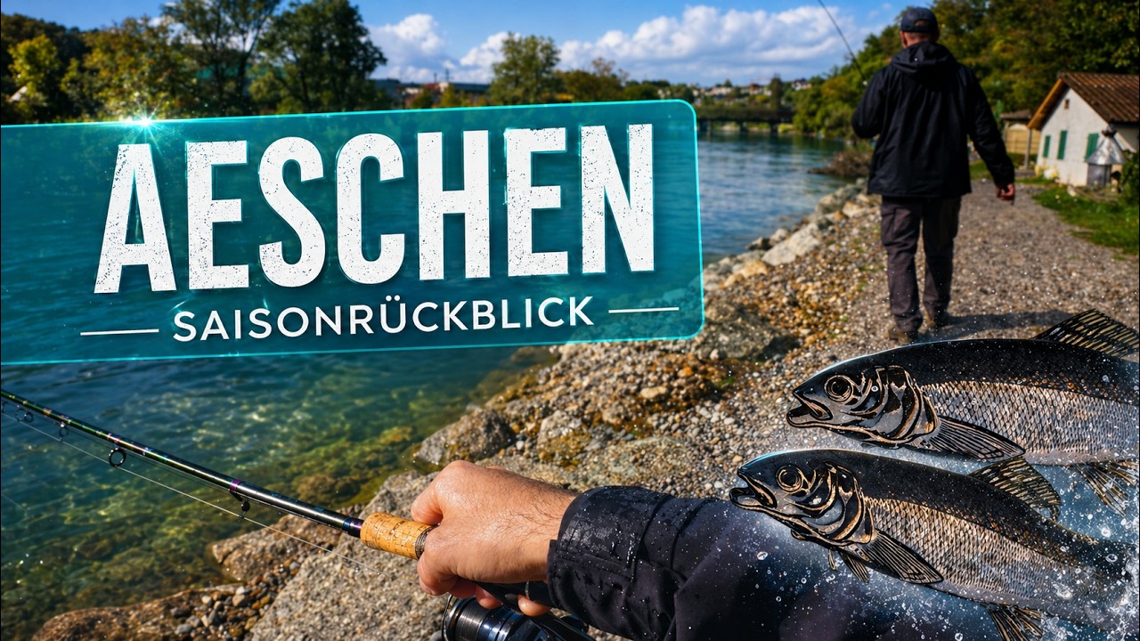 Meine ERSTE SAISON auf AESCHEN | Eine ehrliche Angel-Story