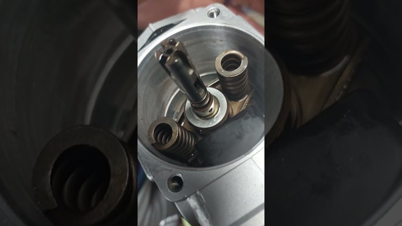bomba rotativa v-e armado correcto del cabezal- rotor- piston