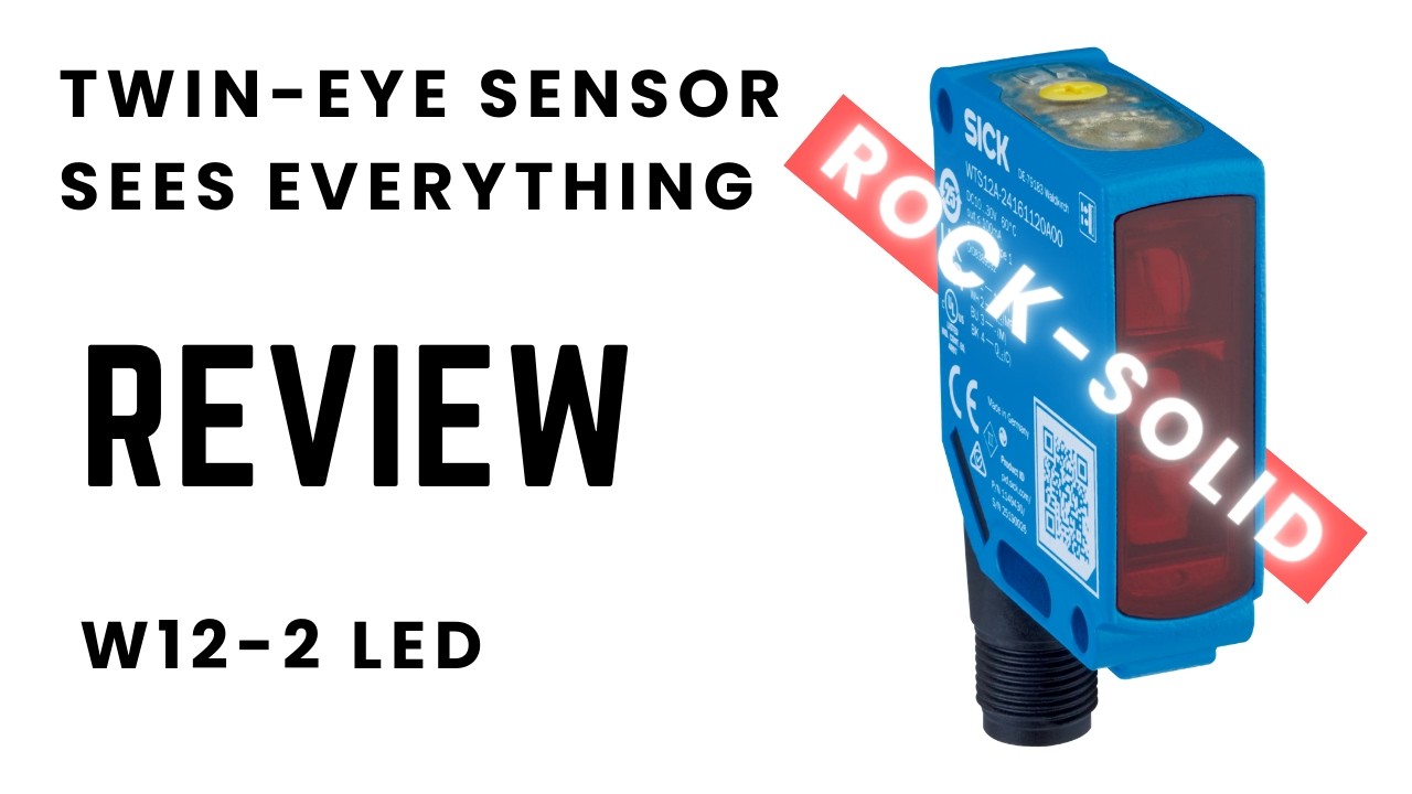 **Upgrade Alert: SICK W12-2 LED Sensor ROCKS Shrink-Wrap & Transparent Targets!**