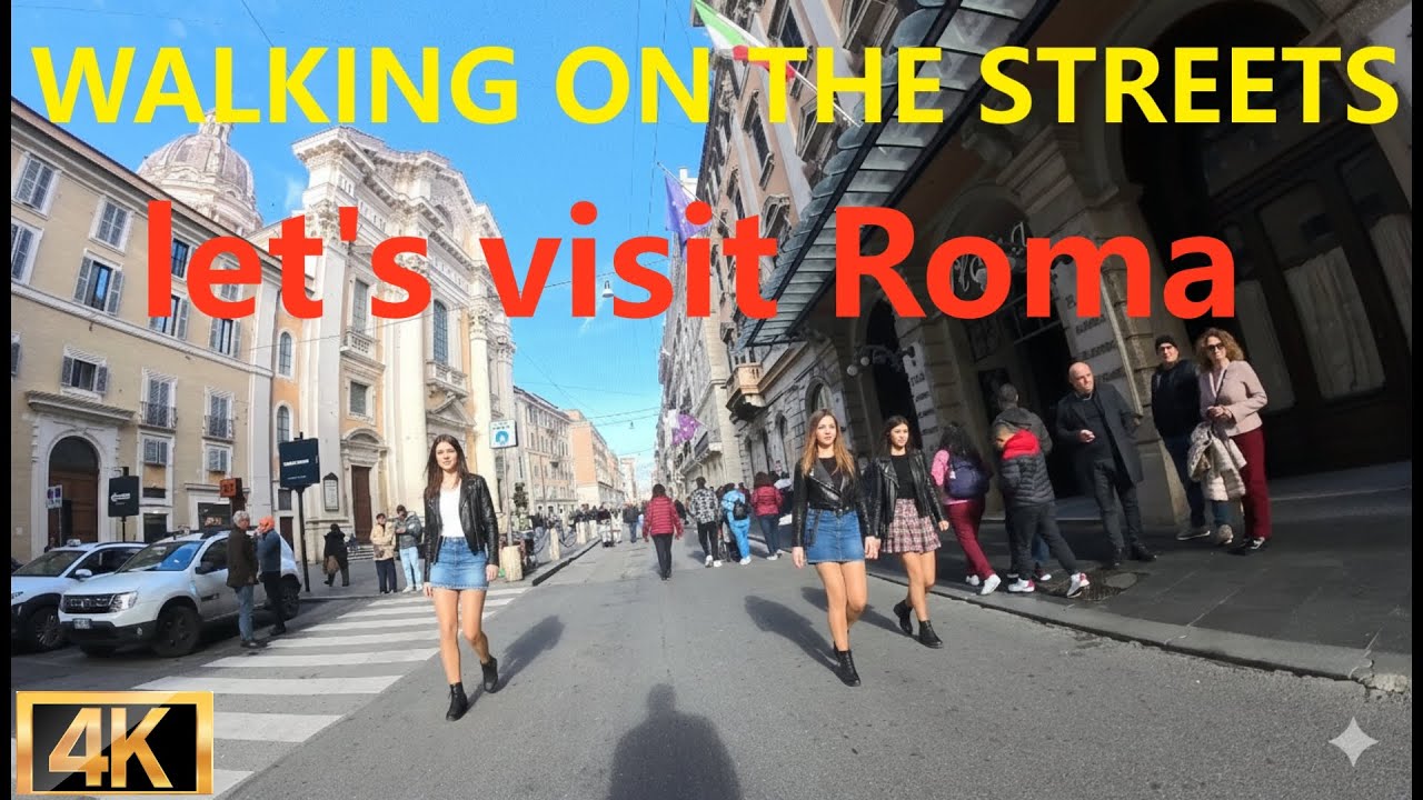 walking tour in this video Rome as it is