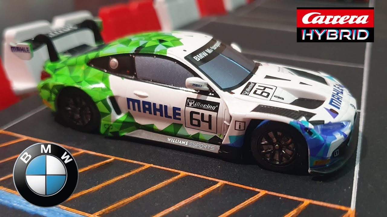 Carrera Hybrid BMW M4 GT3 - MAHLE Racing. 1:50 Scale Remote Controled Racing With AI Technology 