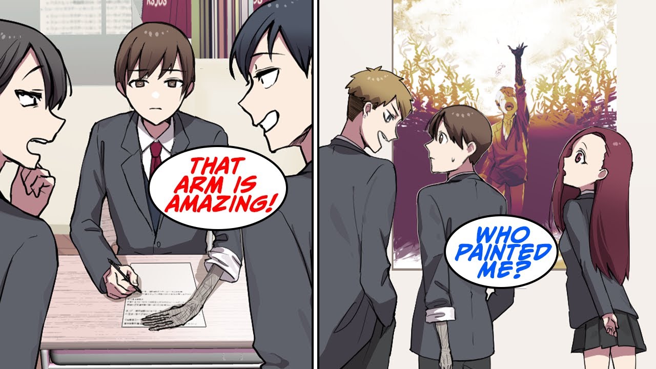 I got a disease that shrivels up one of my arms and there was a picture of me [Manga Dub]