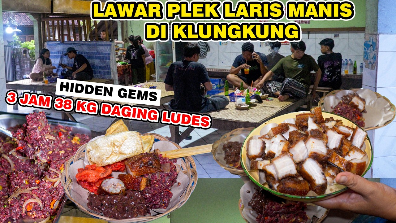 BARU BUKA SUDAH LARIS MANIS ‼️ 3 JAM 38 KG DAGING LUDES 🤩 LAWAR PLEK PAN BADAK