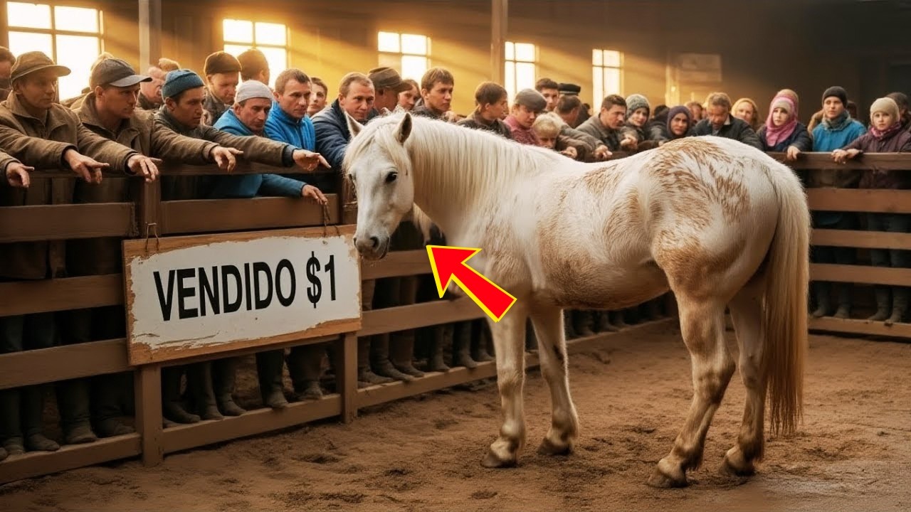 Ein abgelehntes Pferd wurde für 1 Dollar verkauft und niemand hätte sich vorstellen können was dann