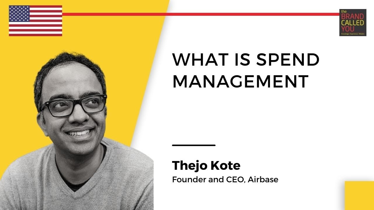 Understanding the CONCEPT of SPEND MANAGEMENT | Thejo Kote | TBCY
