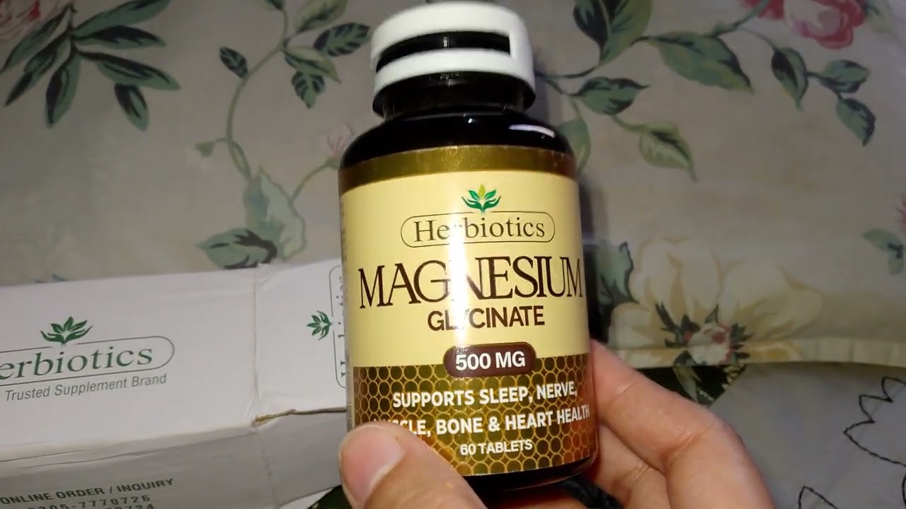 MAGNESIUM GLYCINATE. apni routine mn shamil kren.🕟