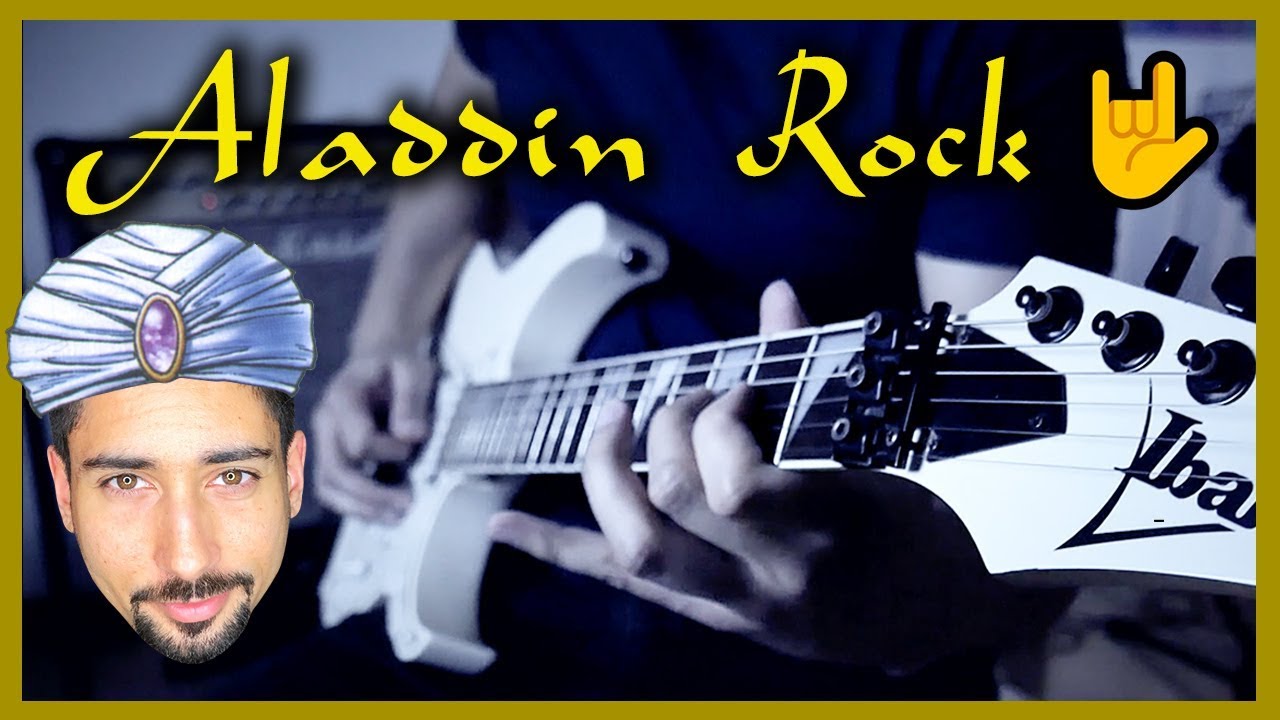 Aladdin Rock, Arabian Nights, Notti d'Oriente [David Carelse ft. Vito Astone] Cover Assolo Chitarra