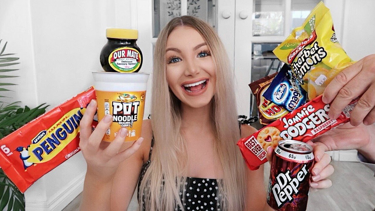 I SPENT $200 ON BRITISH FOOD | Trying British Food