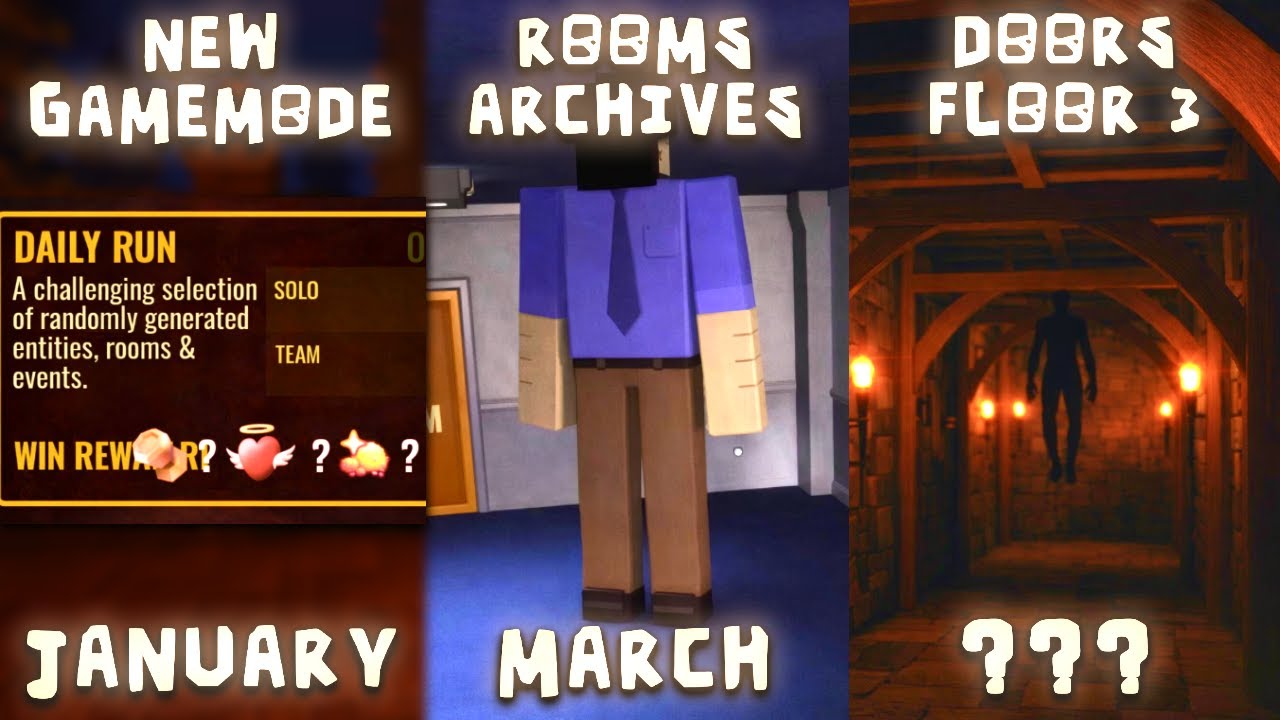 Every New Upcoming Updates in DOORS | Doors Floor 3, Doors Rooms Archives And New Batches #doors