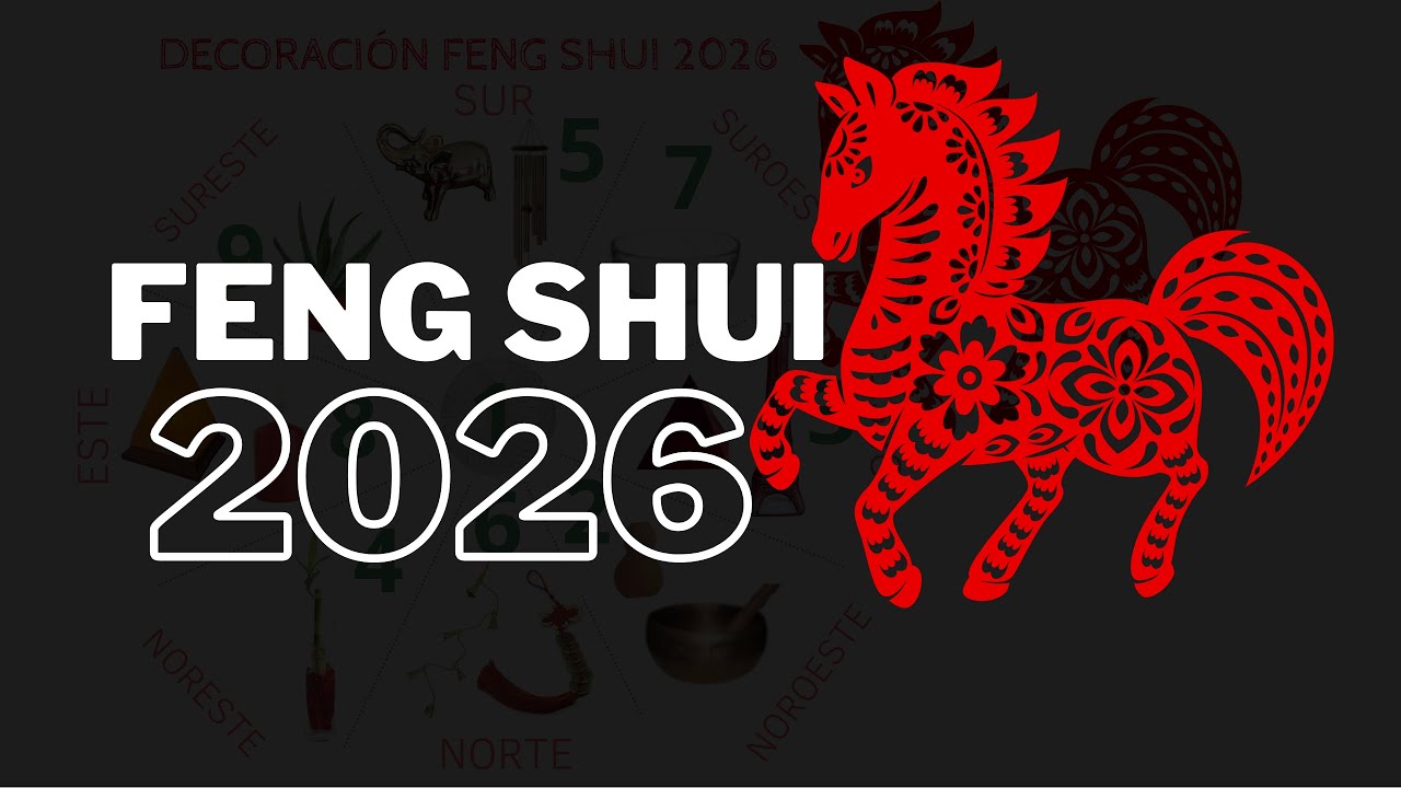 CABALLO DE FUEGO FENG SHUI 2026 ESTRELLAS VOLANTES 2026