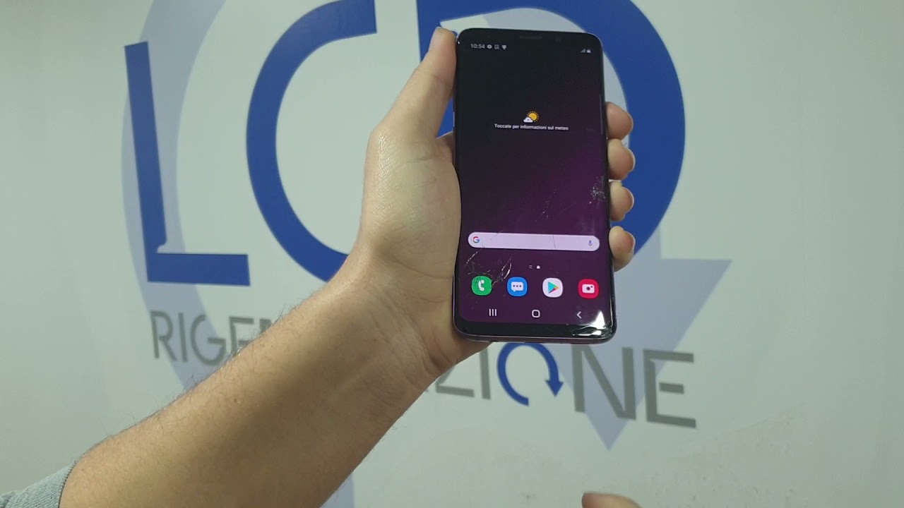 Sostituzione del solo vetro Samsung Galaxy S9 - S9 Glass Only Replacement