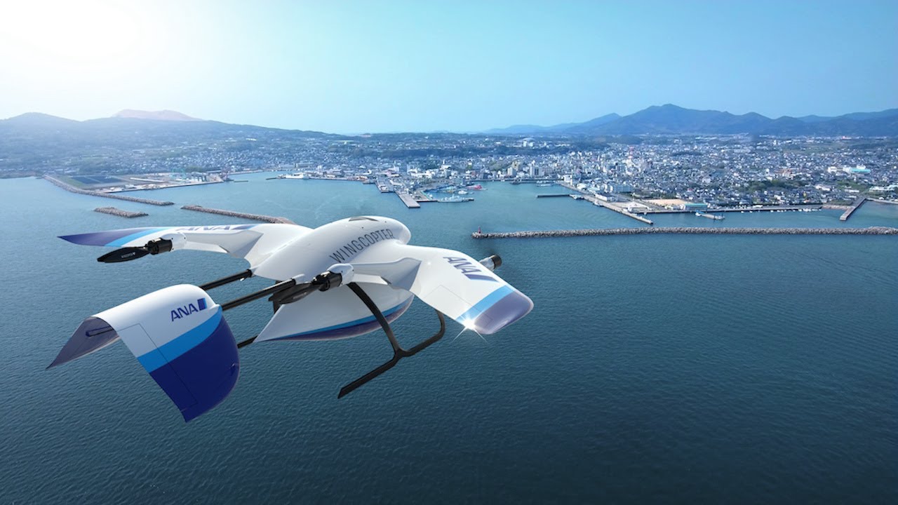 【ANAドローン】 ANAとWingcopter ドローン配送事業化に向けた業務提携を締結