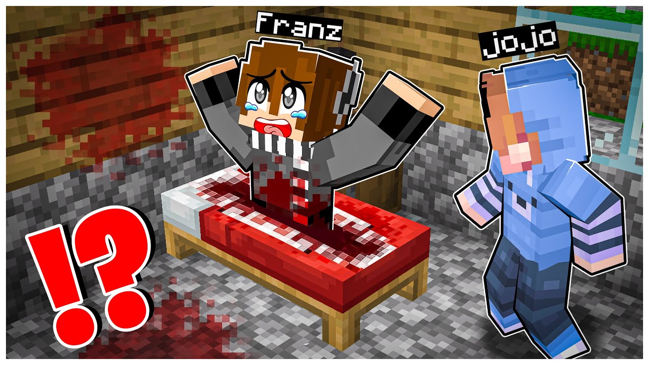 FRANZ & JOJO DITELAN HANTU KASUR PALING MENYERAMKAN di MINECRAFT