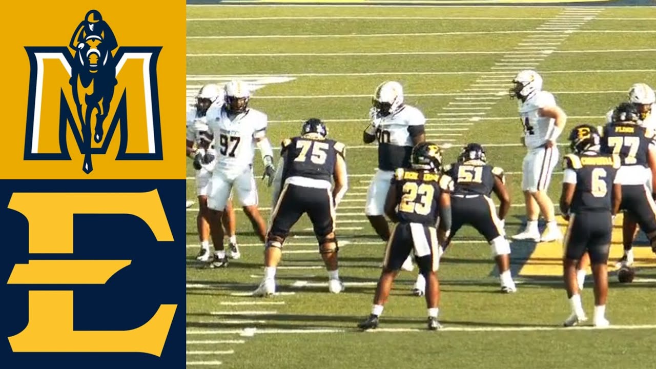 Murray State vs East Tennessee State College Football Highlights Full Game 2025