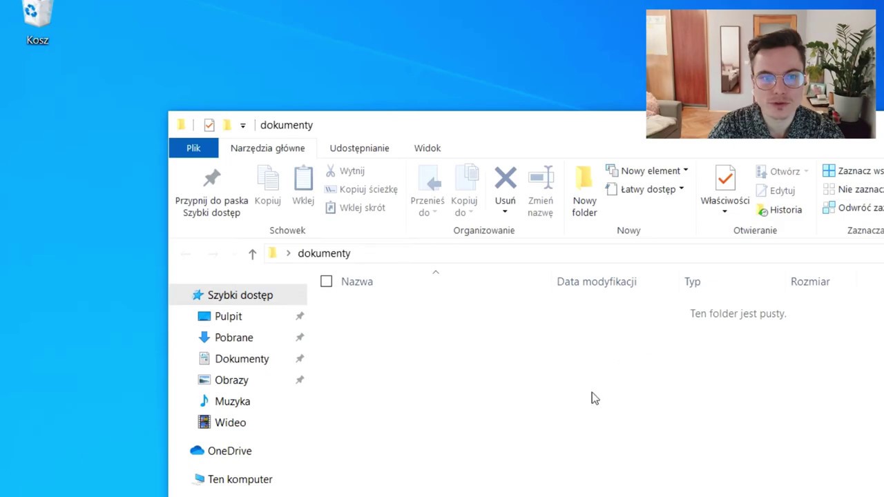 KLiK   #1 Jak stworzyć nowy folder | Kurs Cyfrowy.pl