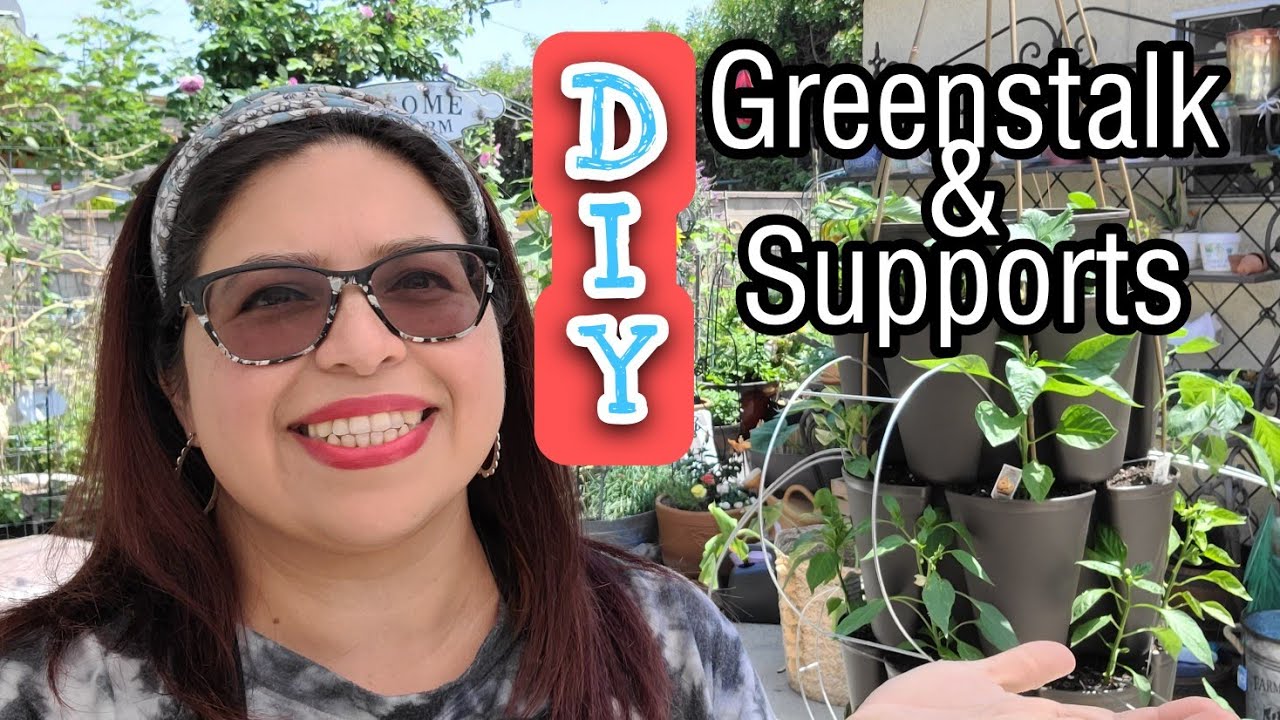 Greenstalk Original Assembly & DIY Greenstalk supports using Galvanized Ladder Mesh