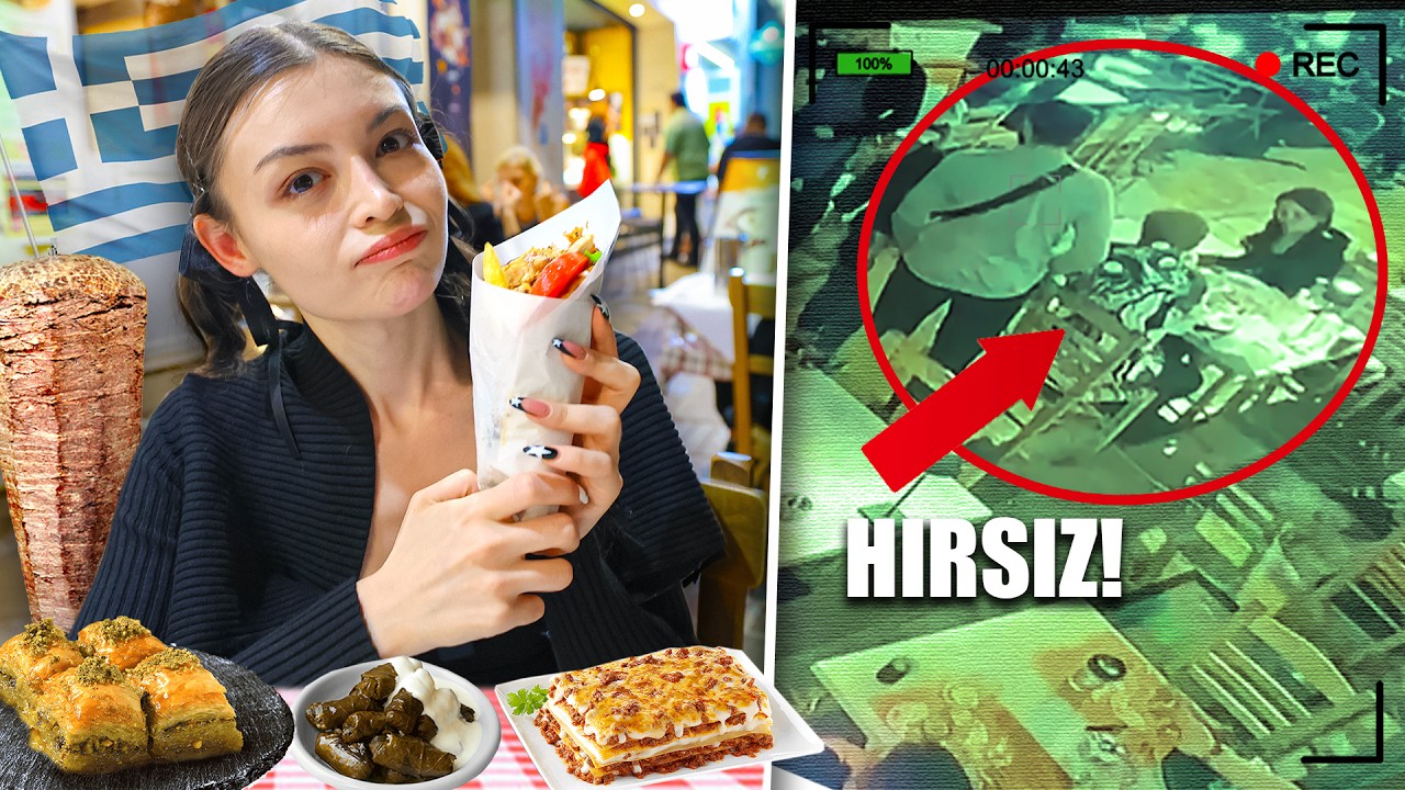 TÜRK VS YUNAN? YEMEKLERİ BİLMEM AMA ÇANTAM ÇALINDI!