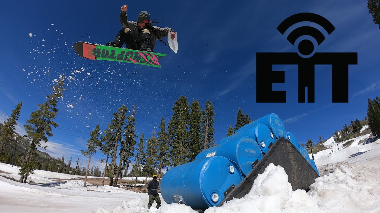 Every Third Thursday. Piece Out. Removable Tip and Tail Snowboard.