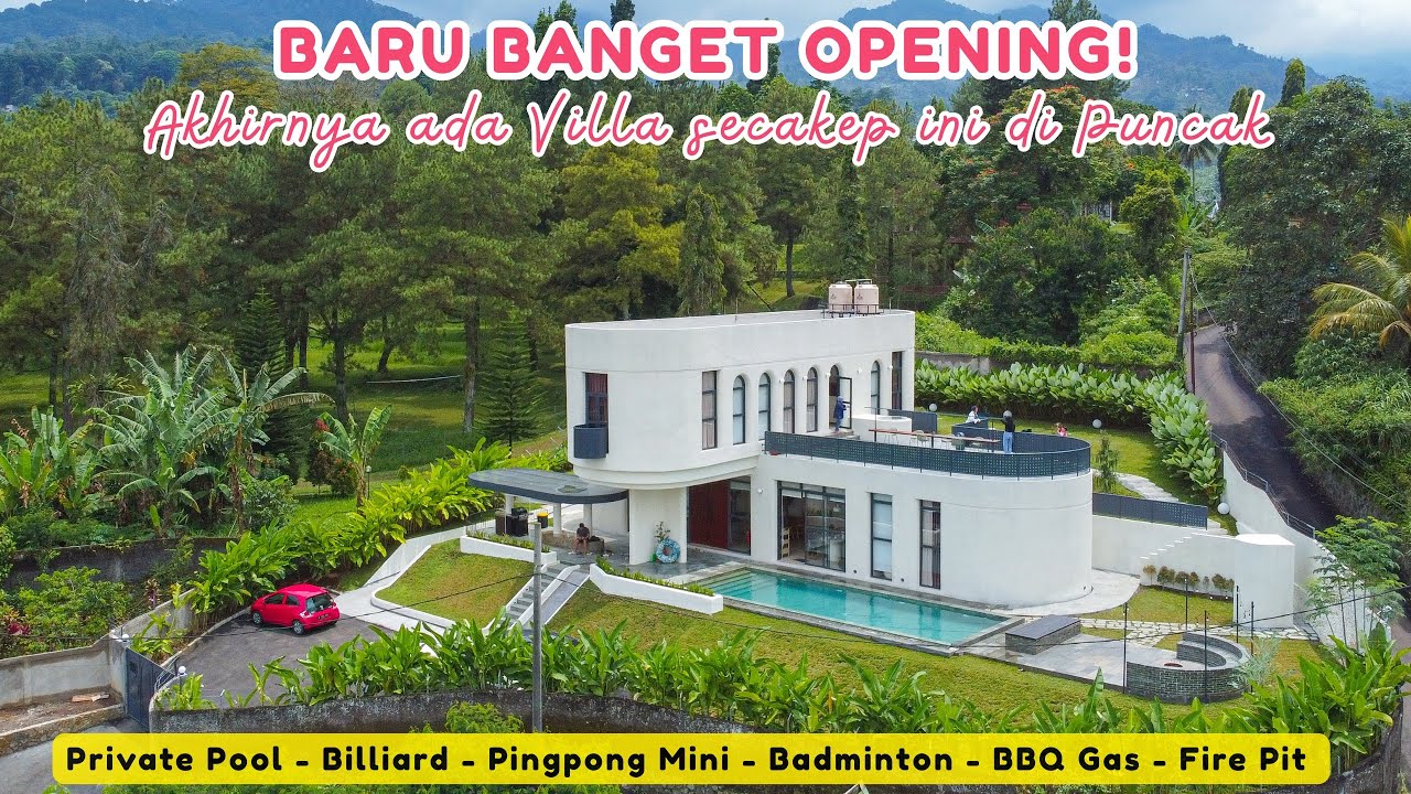 VILLA BARU LAGI AJA DI PUNCAK❗️ VILLA CASA ARCO by IMAPAKA || BARU DI PUNCAK || FASILITAS TERLENGKAP