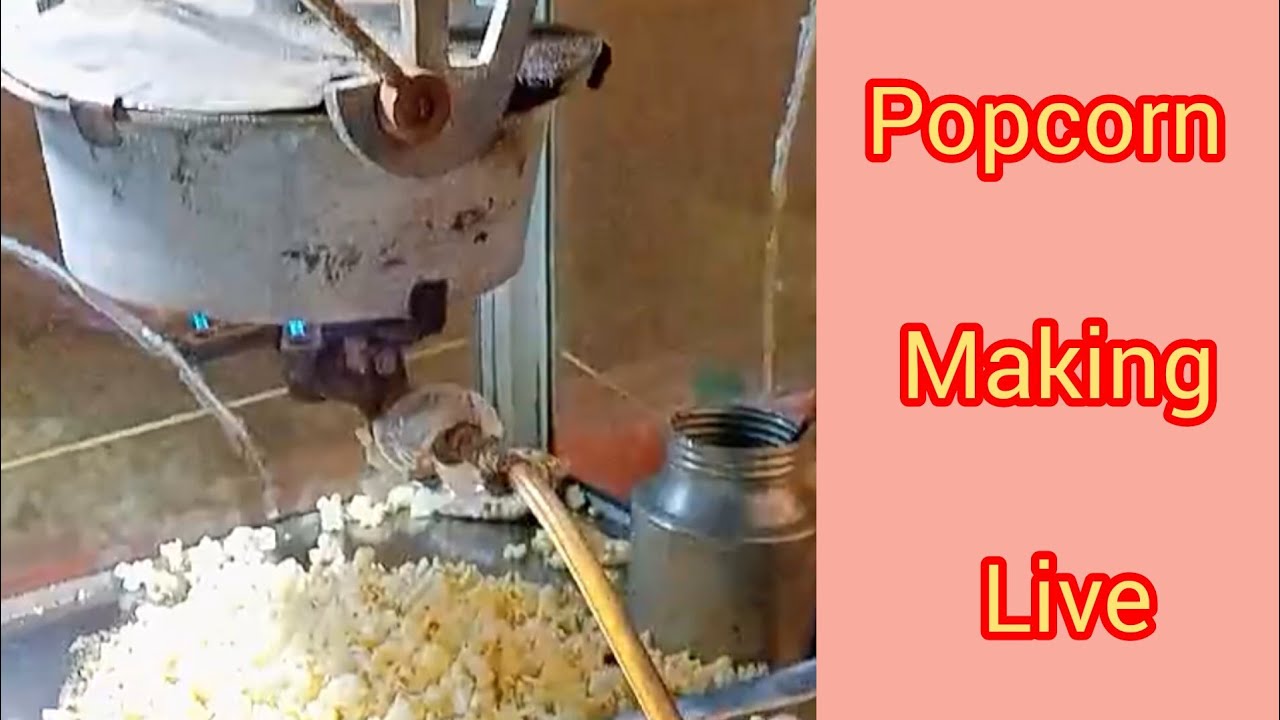 Amazing Popcorn Making Live || How To make Popcorn? Most Popular Snack Item || Life With Almas