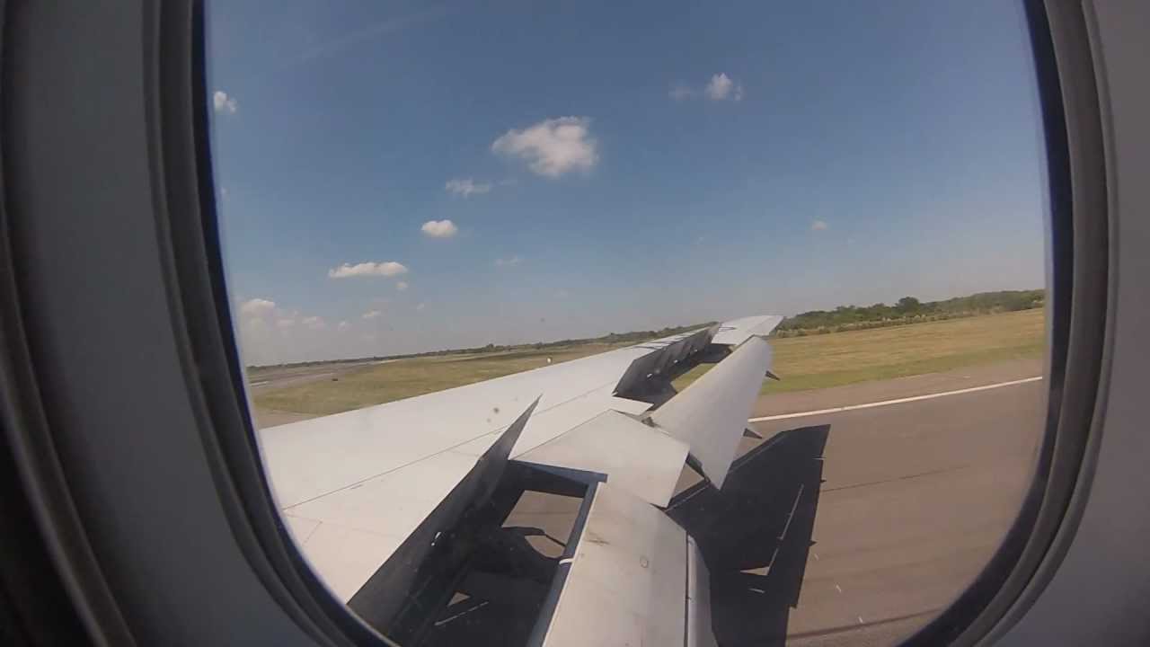 Aterrizaje en Ezeiza 767-200 Aeromexico