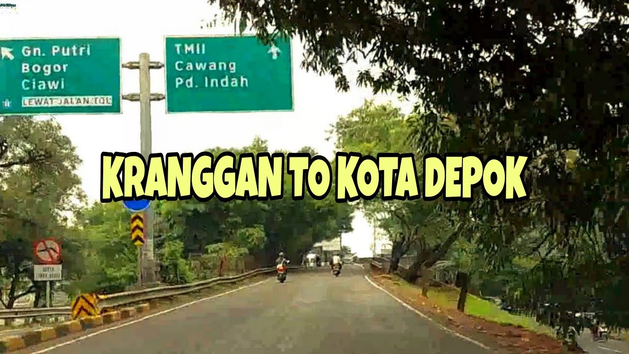 #m012 Jalan Raya Kranggan Kota Bekasi - Jalan Tole Iskandar Kota Depok‼️#transyogi #putritunggal