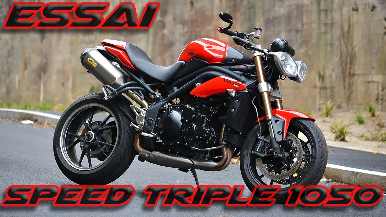 MotoVlog N°103 / #Essai : Triumph Speed Triple 1050 - Puissance so british\ #triumph #speedtriple