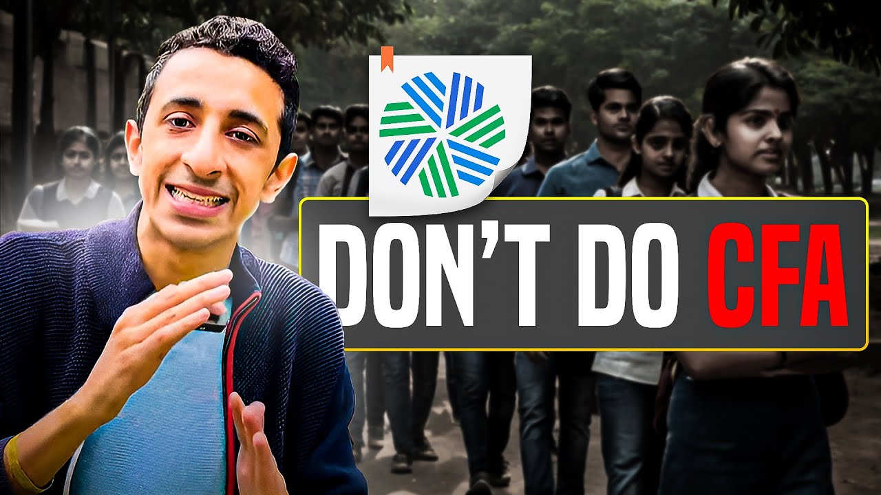 Don't Do CFA - Reality of CFA in India