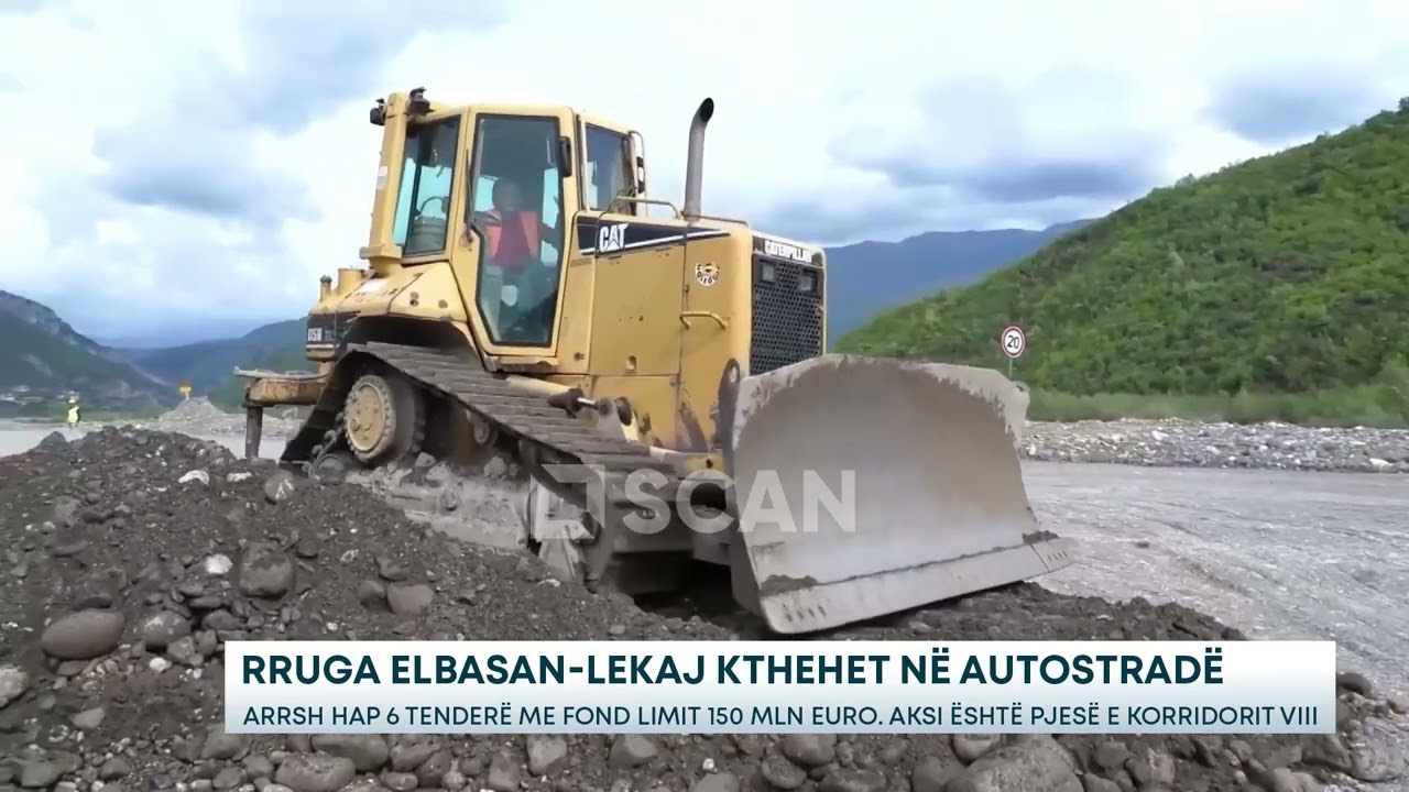 Rruga Elbasan-Lekaj kthehet në autostradë - ARRSH hap 6 tenderë me fond limit 150 mln euro...