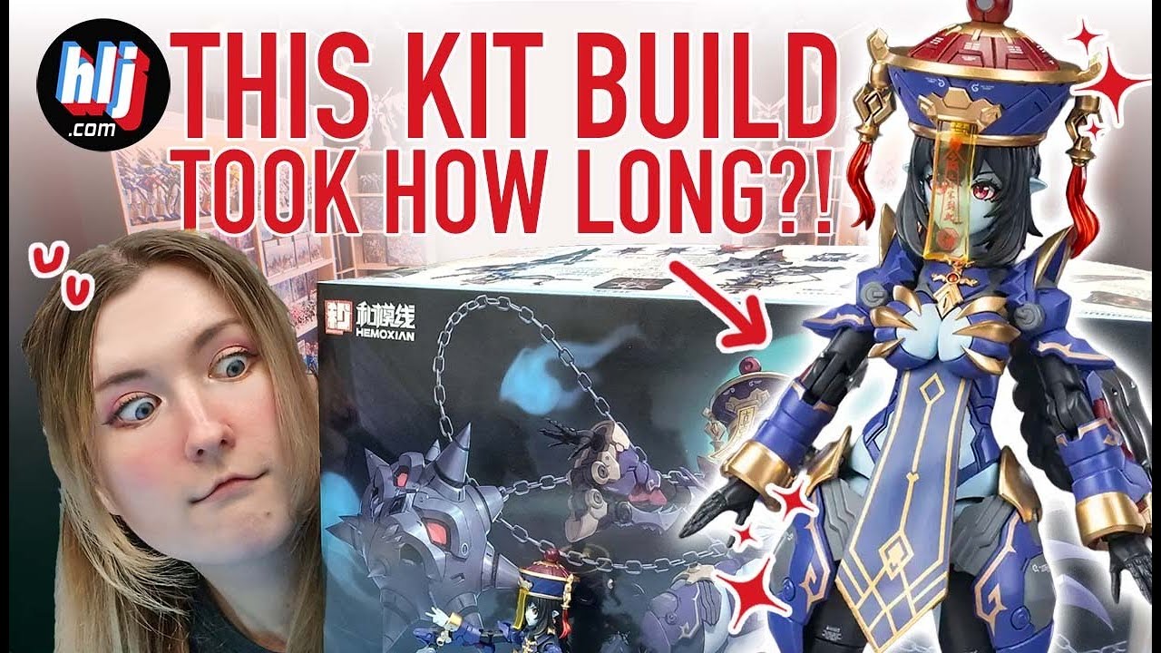 Jiangshi Model Kit!? - Kit Build Vlog & Review - Amateur Builders Club #1