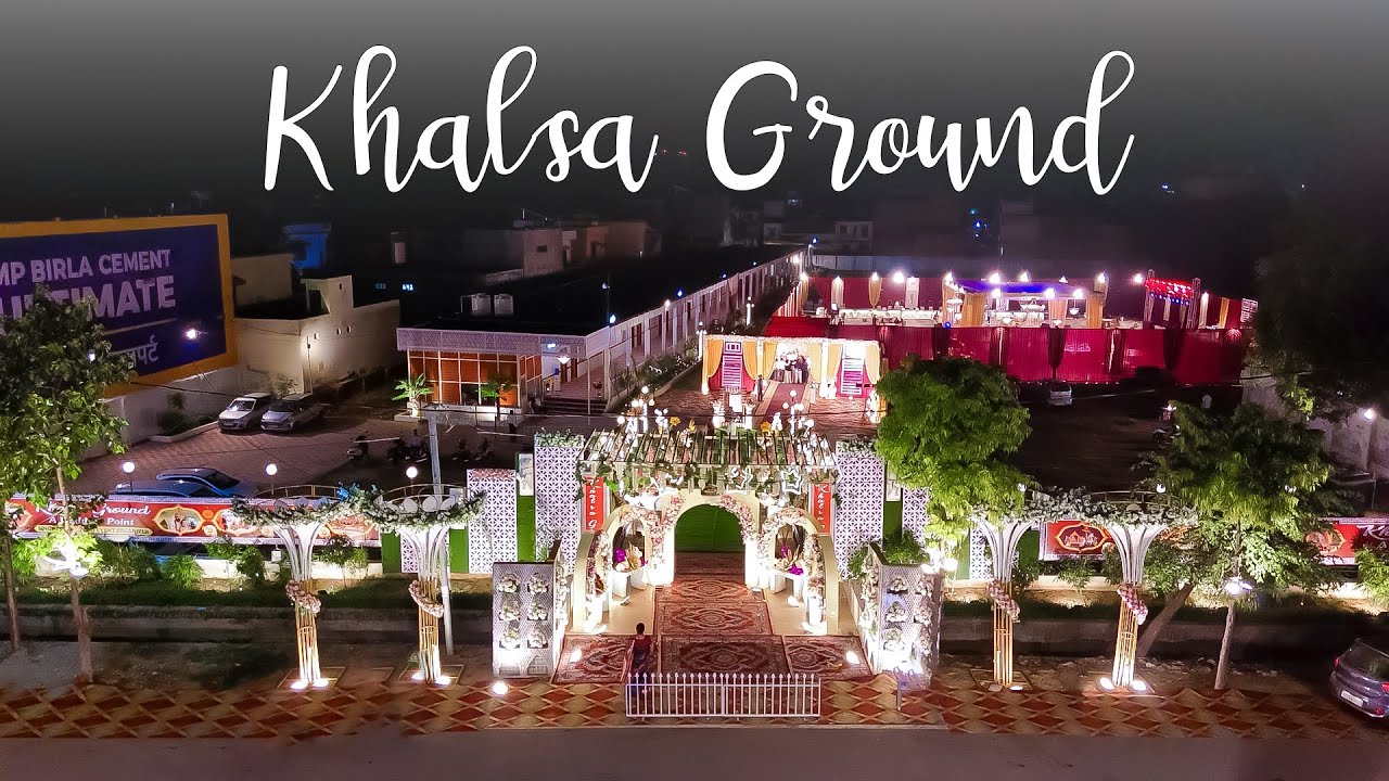 Khalsa Ground Decoration | shoot by A.H Studio | book now 8881232343
