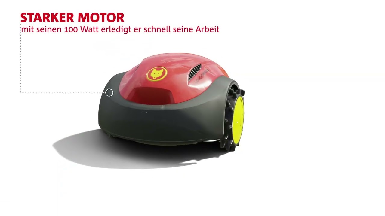 WOLF Garten  Loopo  Mähroboter Loopo S bis 500 m² der Allrounder Mulcher und Mäher