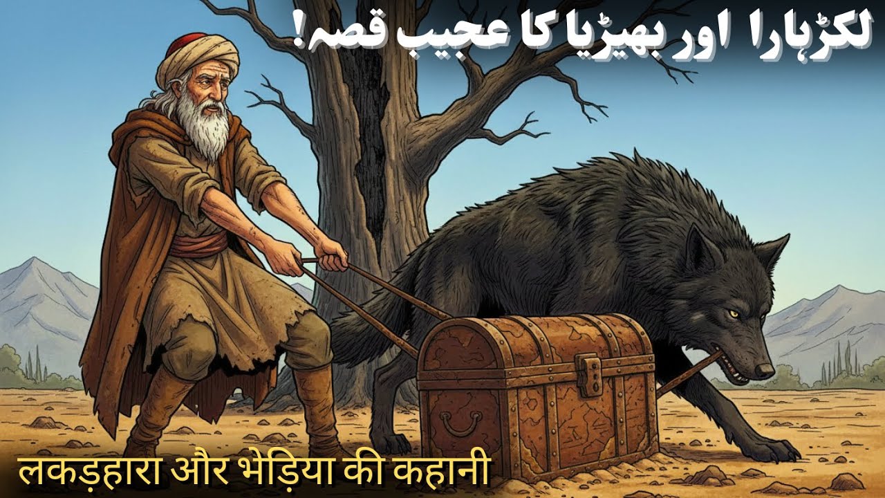 Ek Lakadhara or Bhediya Ka Sabaq Amoz Kahani | लकड़हारे की शिक्षाप्रद कहानी | Islamic Story | Story