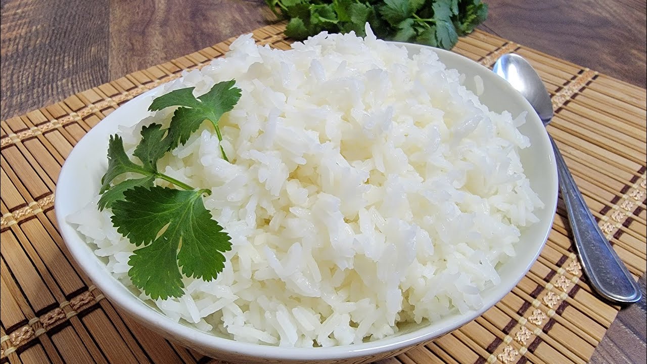 💚 Sigue estos pasos para preparar el arroz al vapor perfecto 🍚