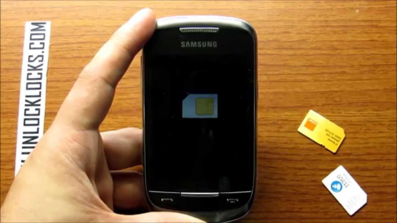 Unlock your Samsung Corby 2 S3850  by Code network From UnlockLocks COM