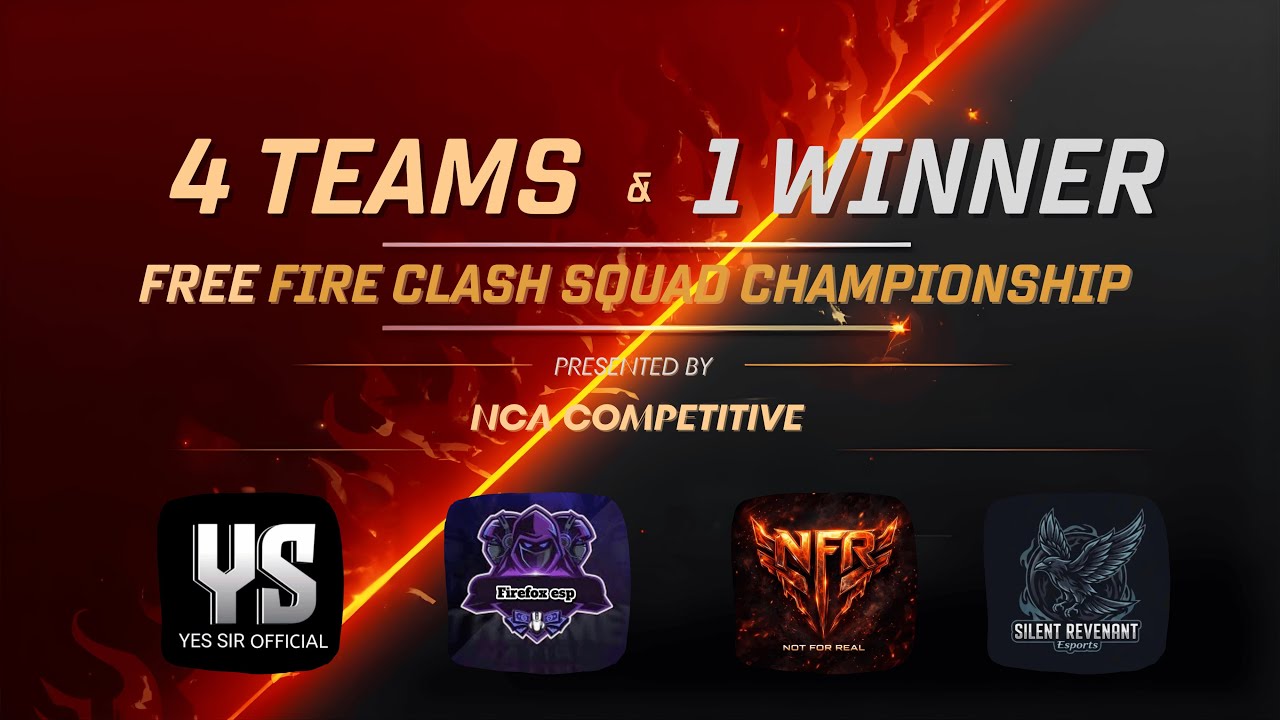 FREE FIRE CS SCRIMS LIVE | NCA COMPETITIVE