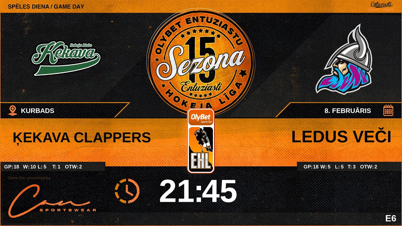 2026 02 08 | ĶEKAVA CLAPPERS (ĶE2) - LEDUS VEČI (LDV) | E6