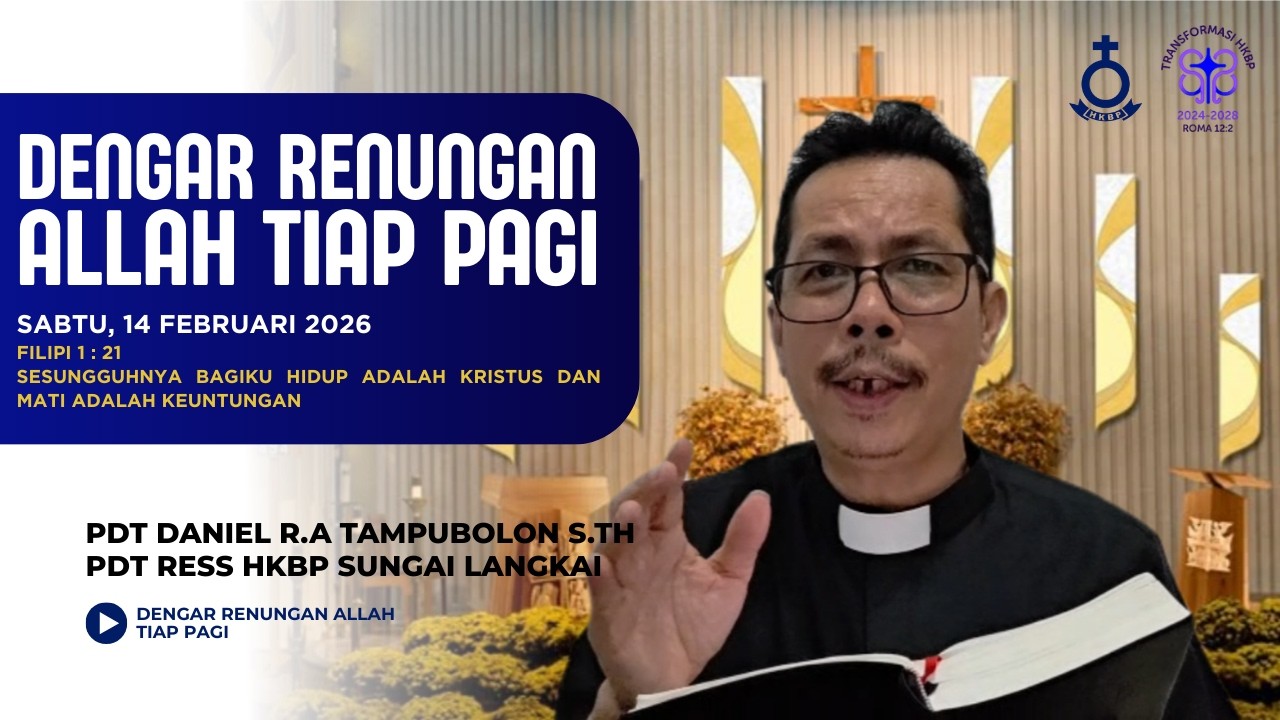 Dengar Renungan Allah Tiap Pagi | Sabtu, 14 Februari 2026