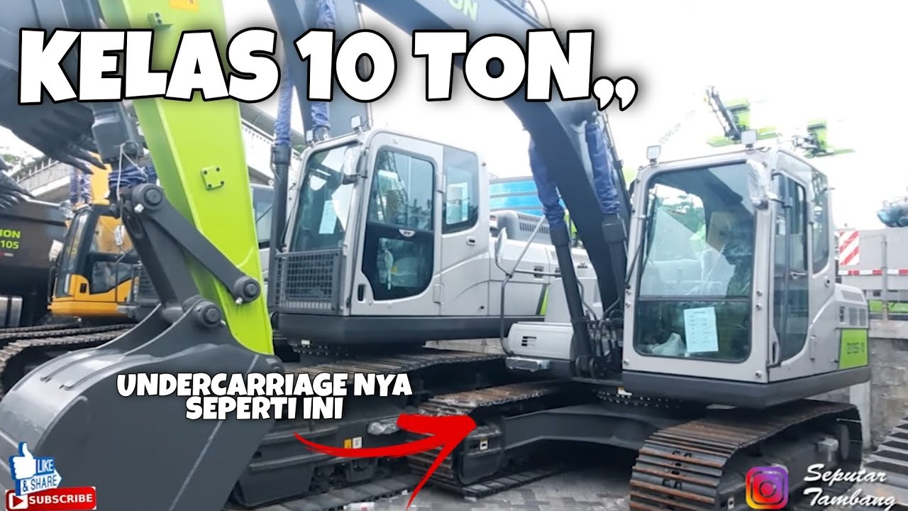 TERNYATA ADA KELAS 10 TON, ALAT BERAT EXCAVATOR UNTUK BERMACAM USAHA - ZOOMLION ZE135E-10