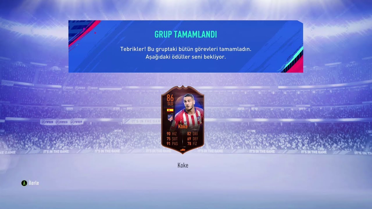 Fifa 19 29 Ekim Screamer Koke KKG ve Genel Değerlendime