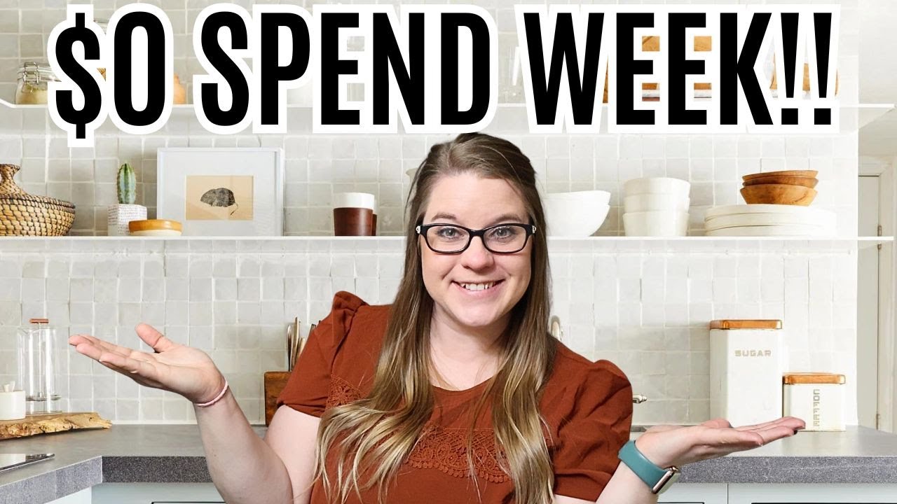Pantry, Freezer and Fridge Cleanout | No Spend Week | Large Family What's for Dinner?